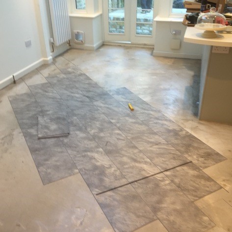 Amtico Spacia Pale Grey Slate in Richmond 2