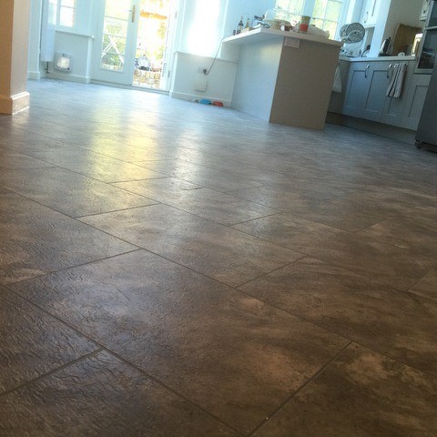Amtico Spacia Pale Grey Slate in Richmond 3