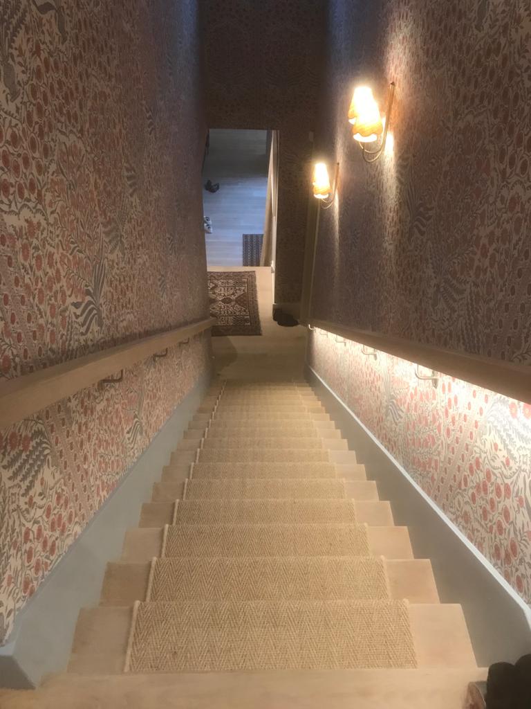 Alternative Flooring Sisal Herringbone Hairstock Carpet in Hampstead 4