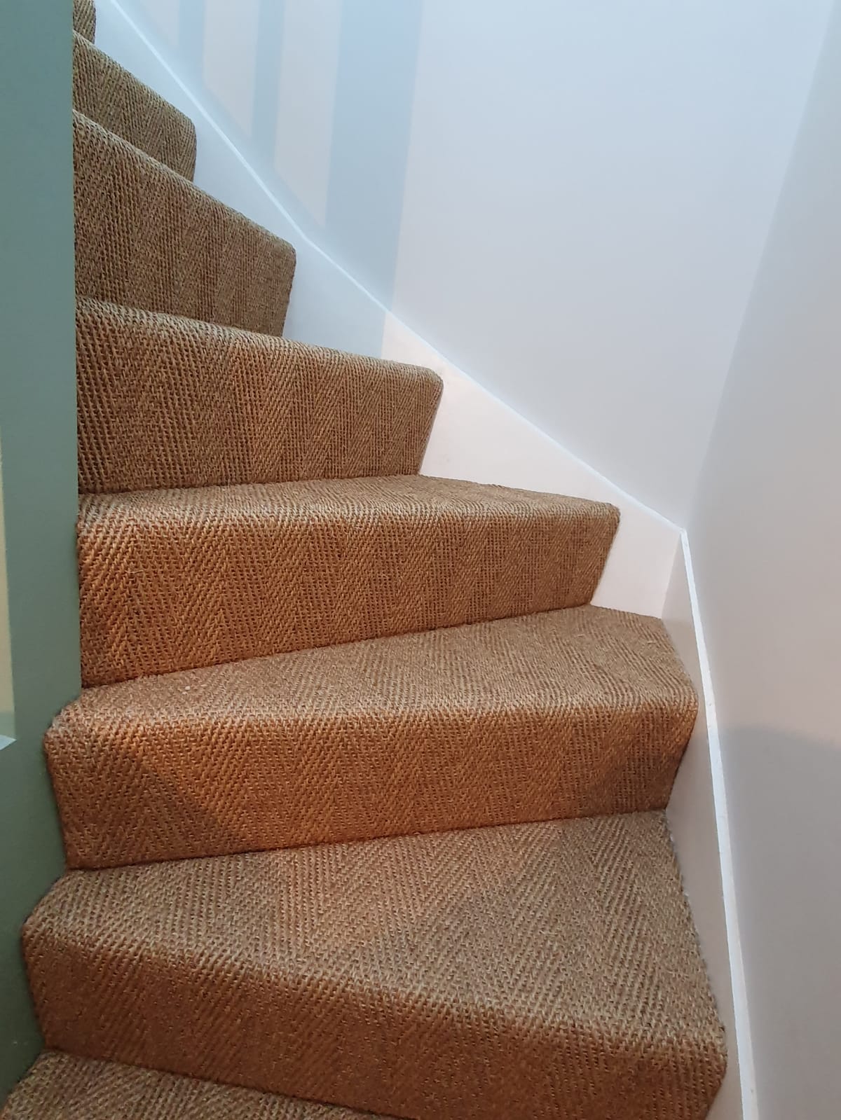 Brown Sisal Carpet In Southwark 1