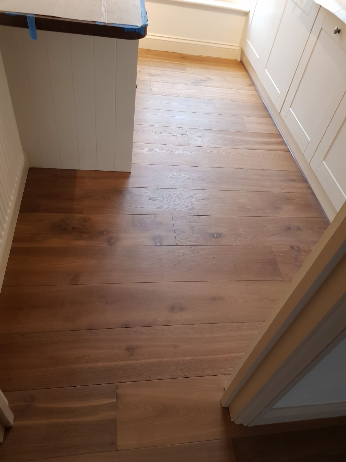 Staki Oak Tobacco Wood Flooring in Clapham 1
