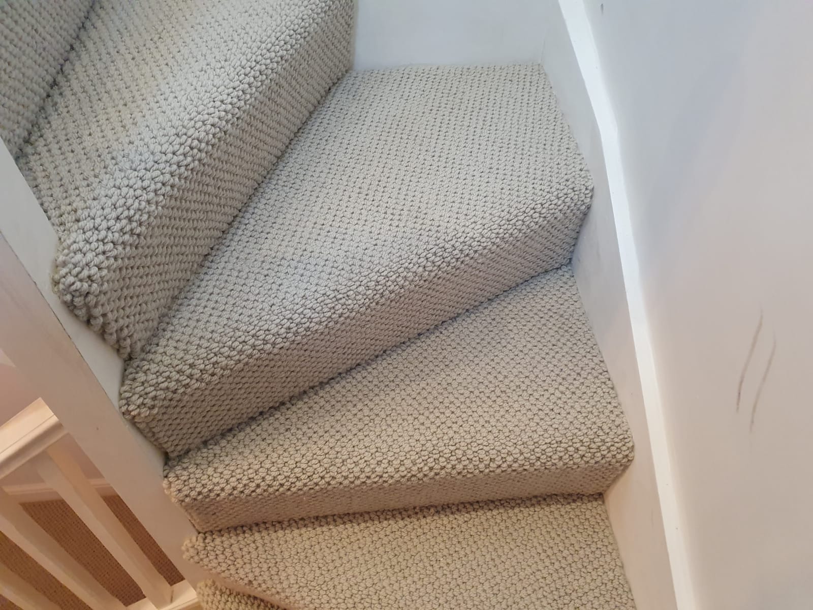 White Wool Carpet In Pimlico 2