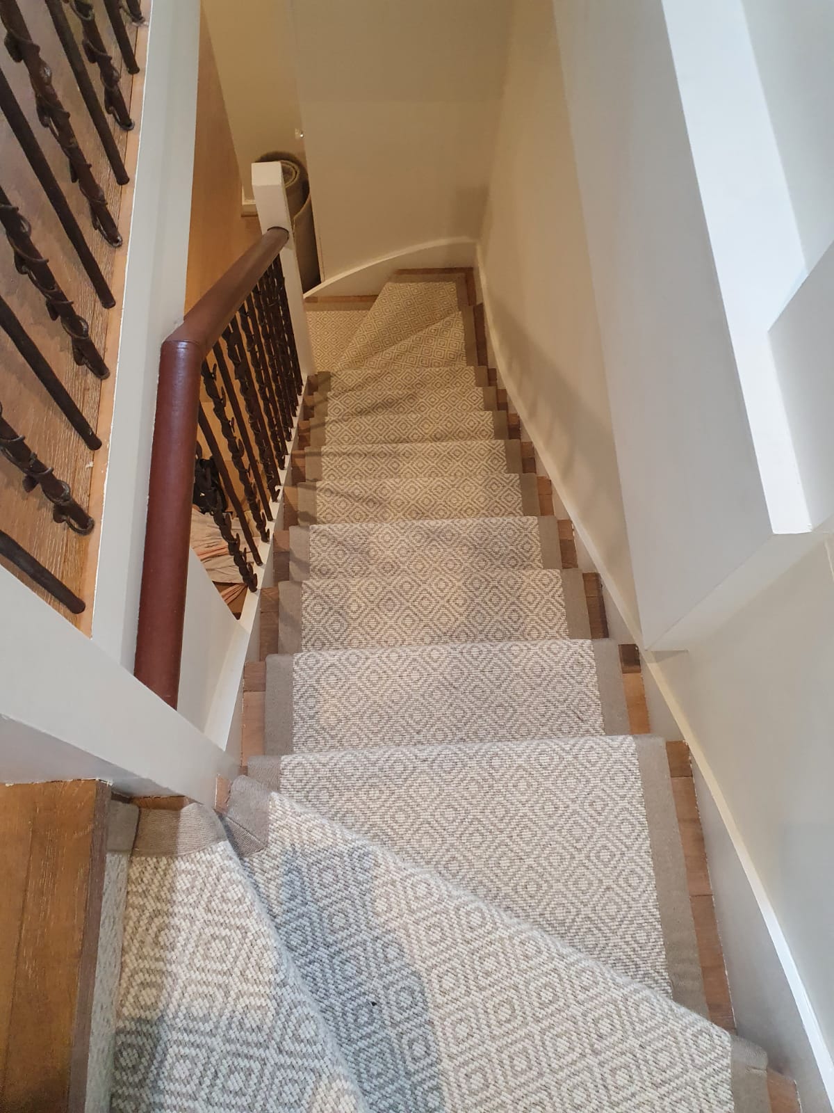 Alternative Flooring Wool Crafty Diamond Briolette Carpet 1