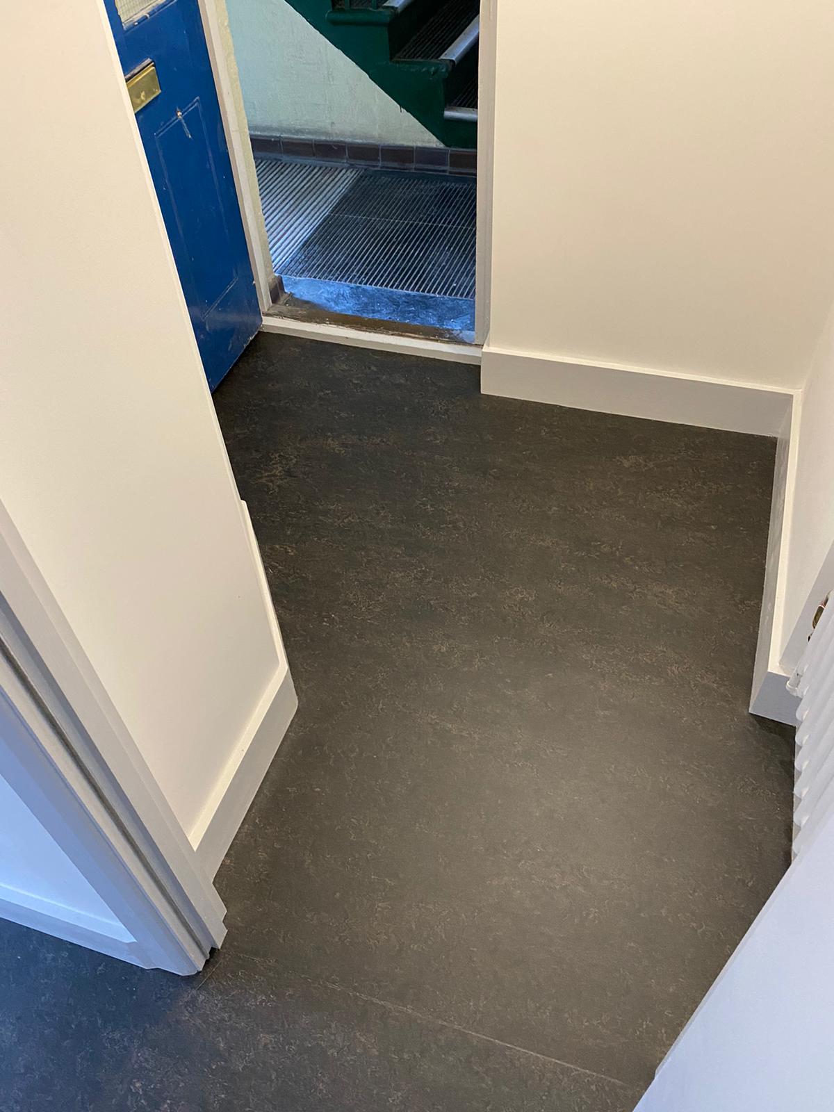 Marmoleum Marbled Black 2939 Linoleum Flooring 5