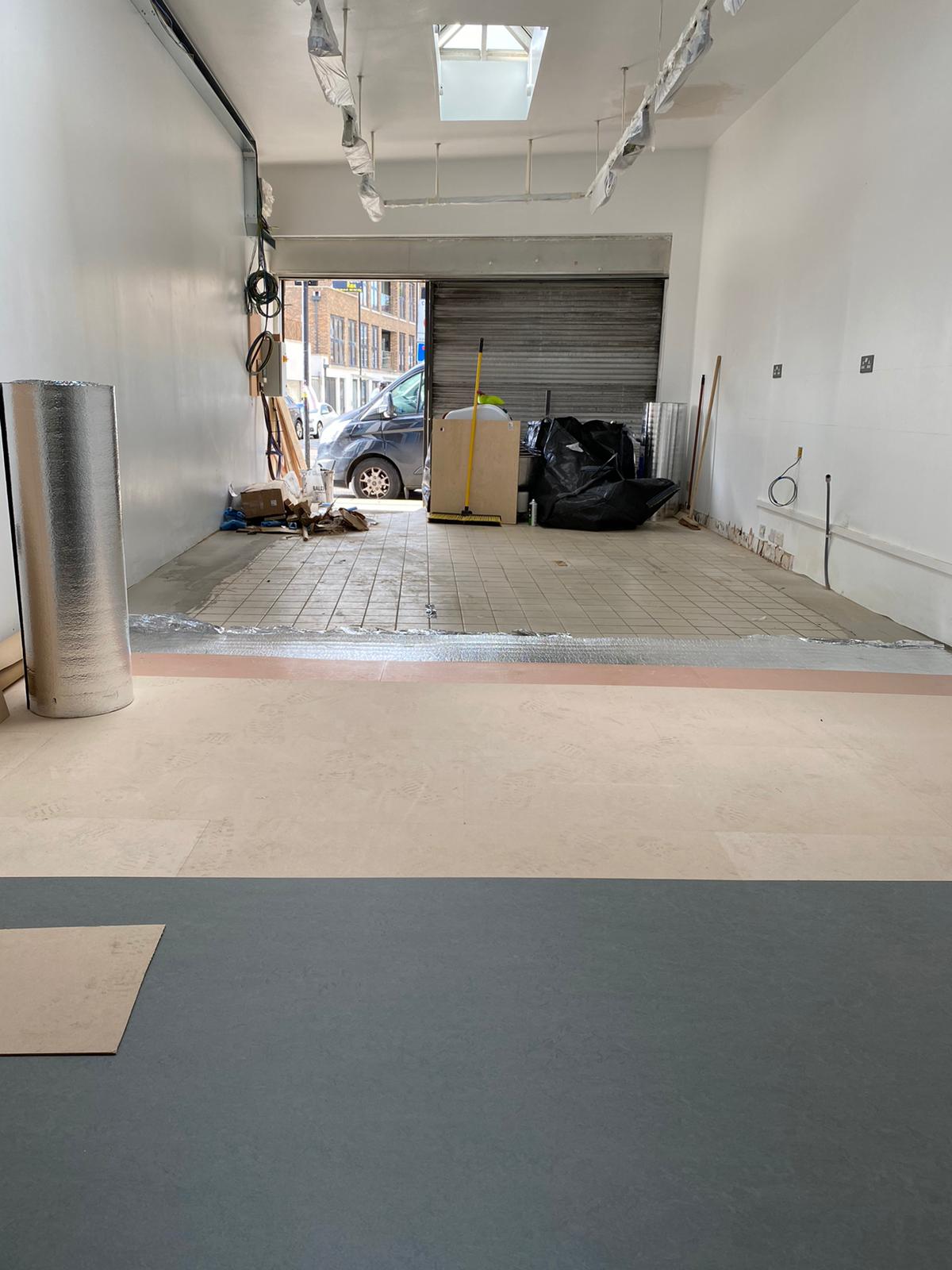 Marmoleum Marbled Dove Grey 2621 Linoleum Flooring 1