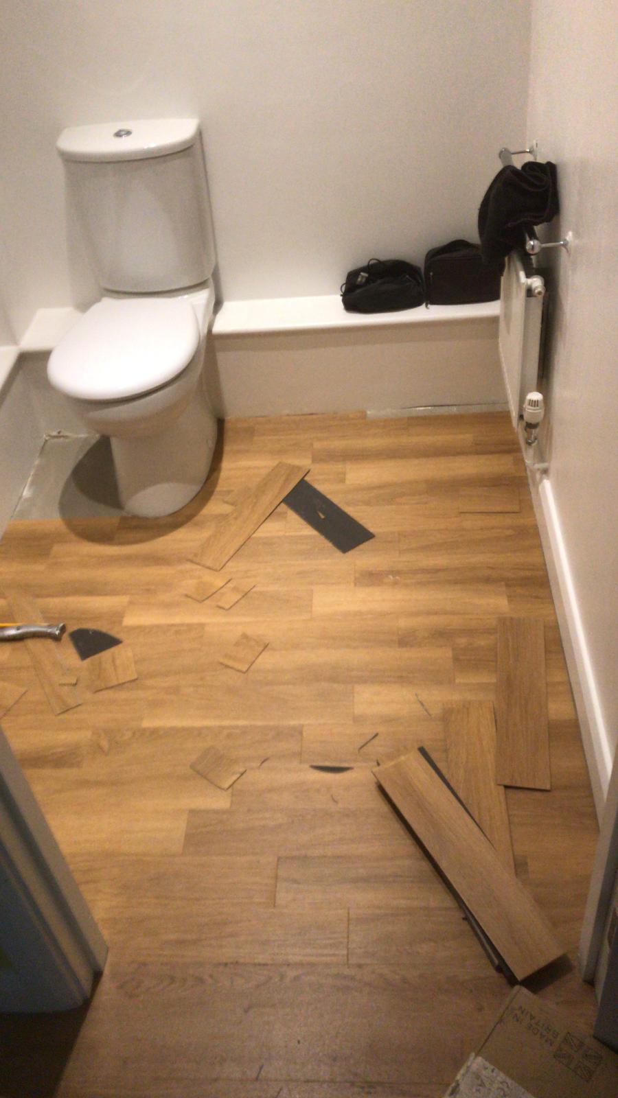 Vinyl Flooring in Wood Effect in Islington 2