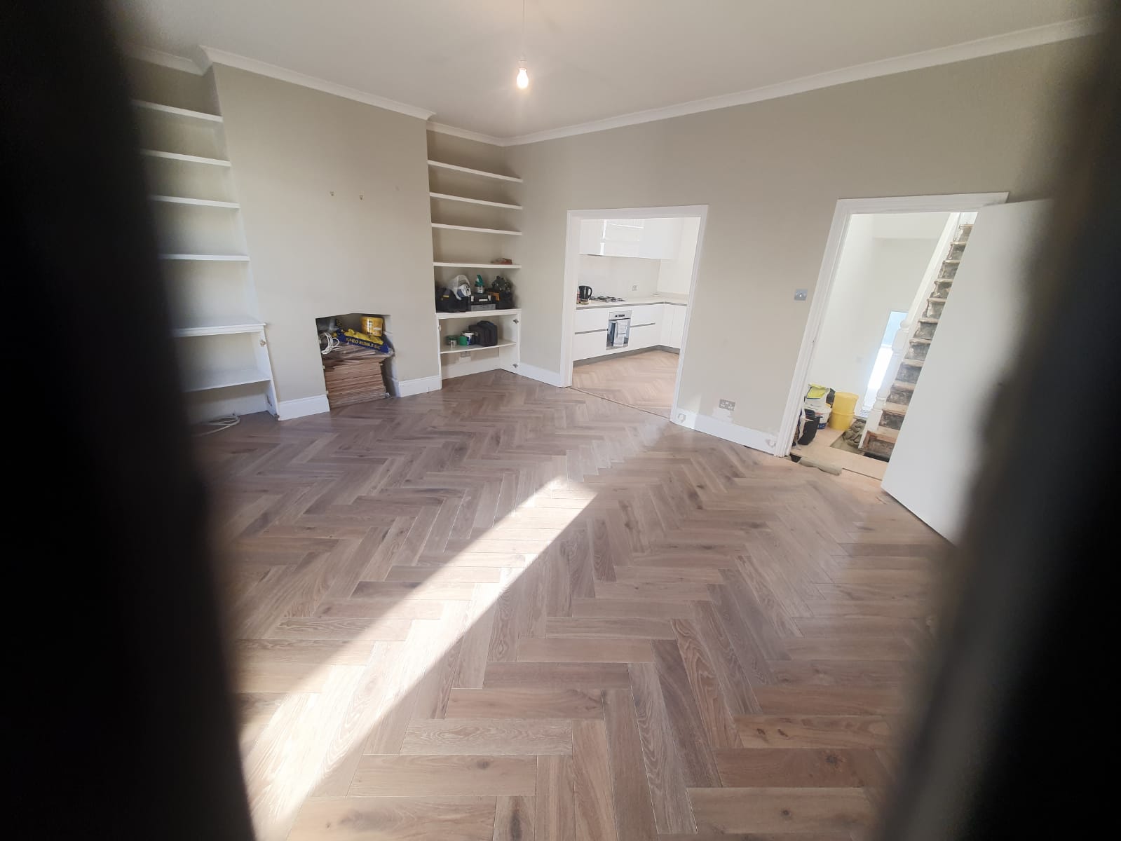 Kersaint Cobb Levana Herringbone Lv415 Wood Flooring Installation Barnwell 7