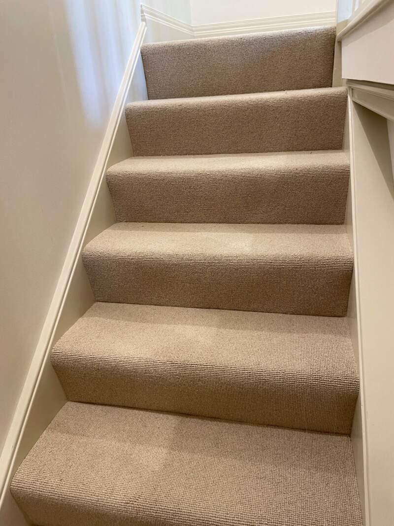 Hugh Mackay Carpets Deco Plains Maple Installation 3