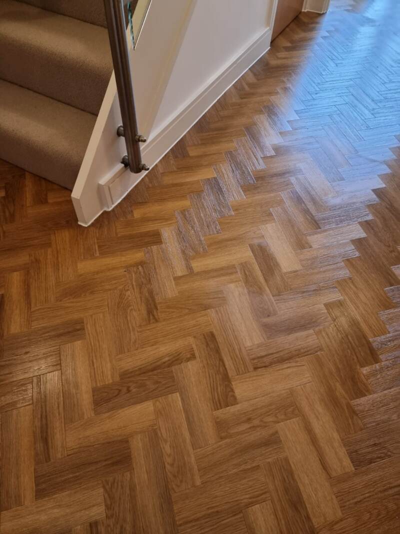 Amtico Spacia Honey Oak Installation 1