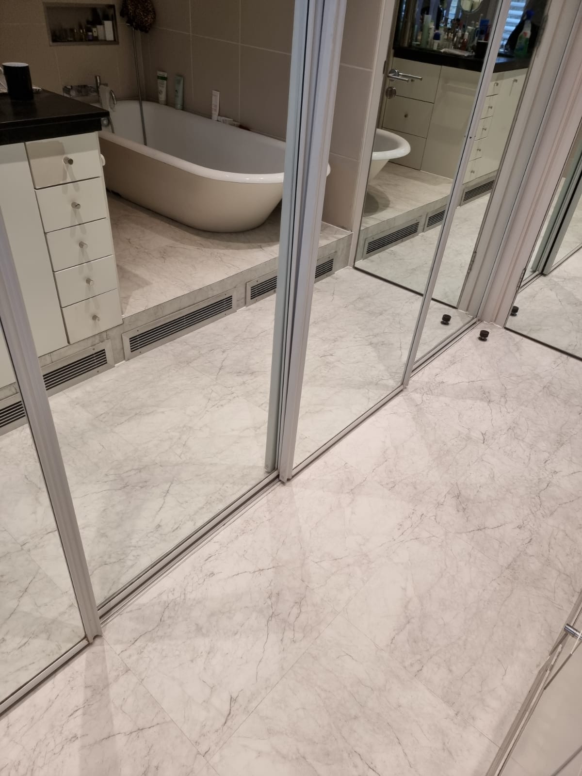 Amtico Signature Onyx Marble Installation 3