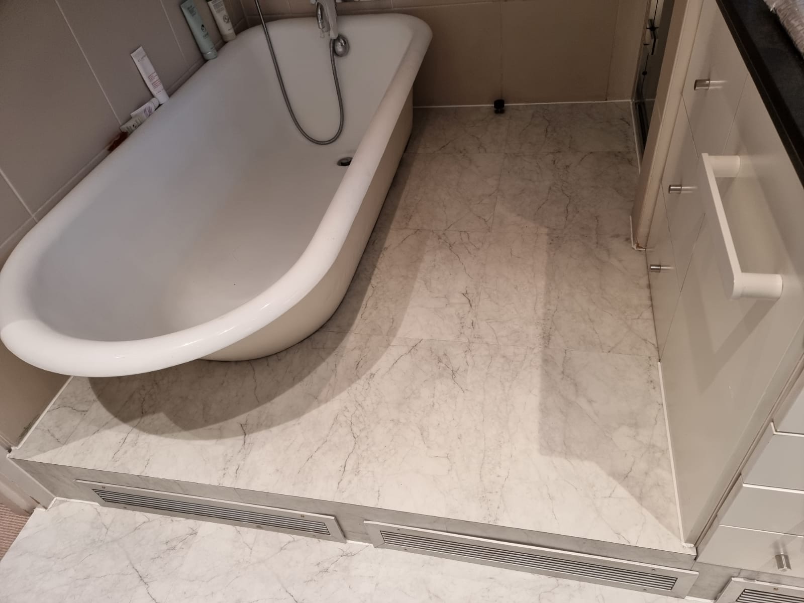 Amtico Signature Onyx Marble Installation 1