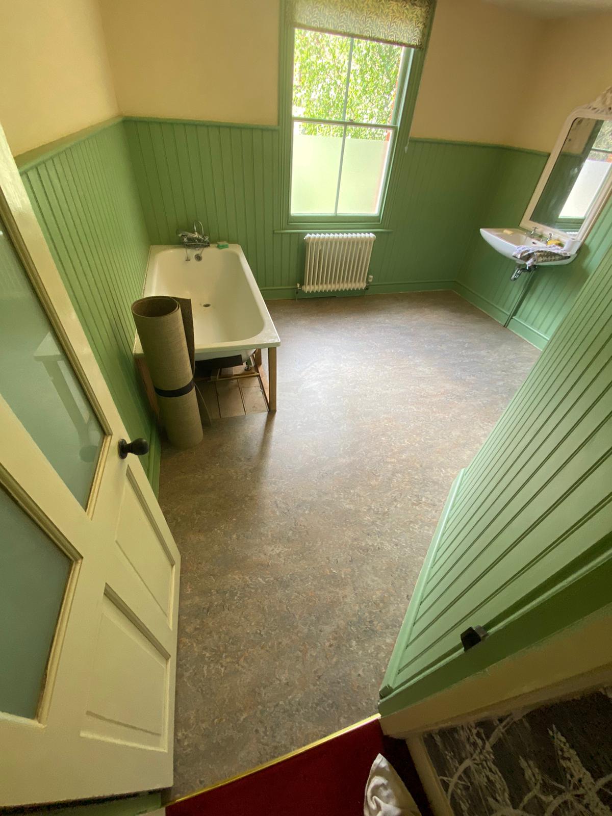 Marmoleum Vivace Granada 3405 Installation 1