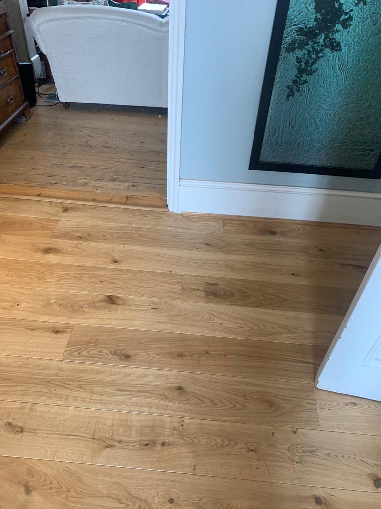Staki Natural LED Oil Wood Flooring In Knightsbridge 2