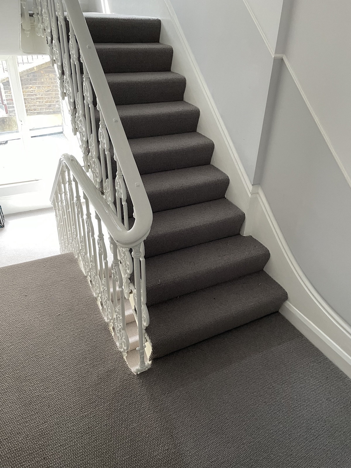 Westex Carpets Natural Loop Collection Cable Pewter In Clapham 5