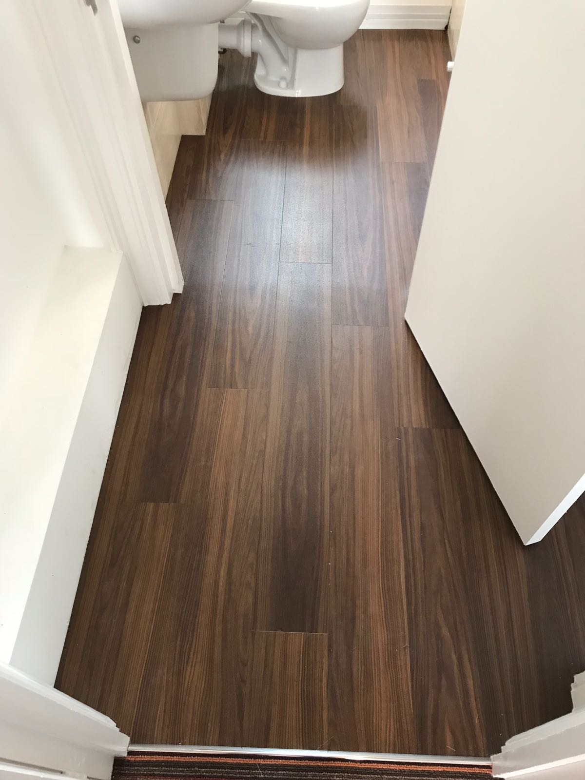 Amtico Spacia Exotic Walnut Installation Notting Hill-0