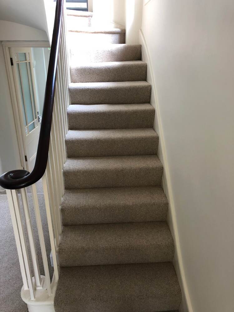 Brockway Carpets Rare Breeds Hemp carpet installation Chiswick-0