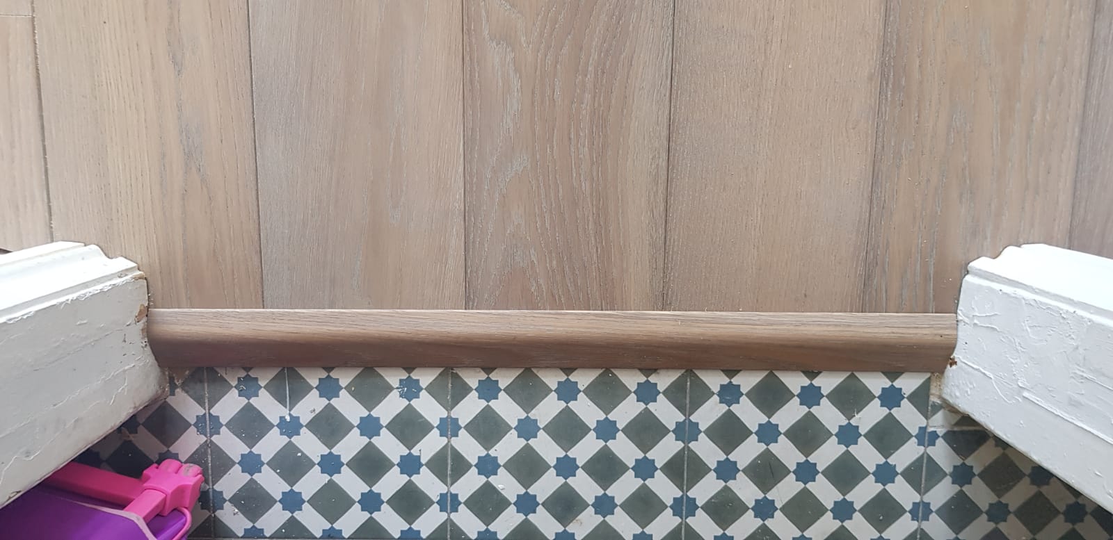 Staki Oak Grey Stone Installation In Lambeth-2