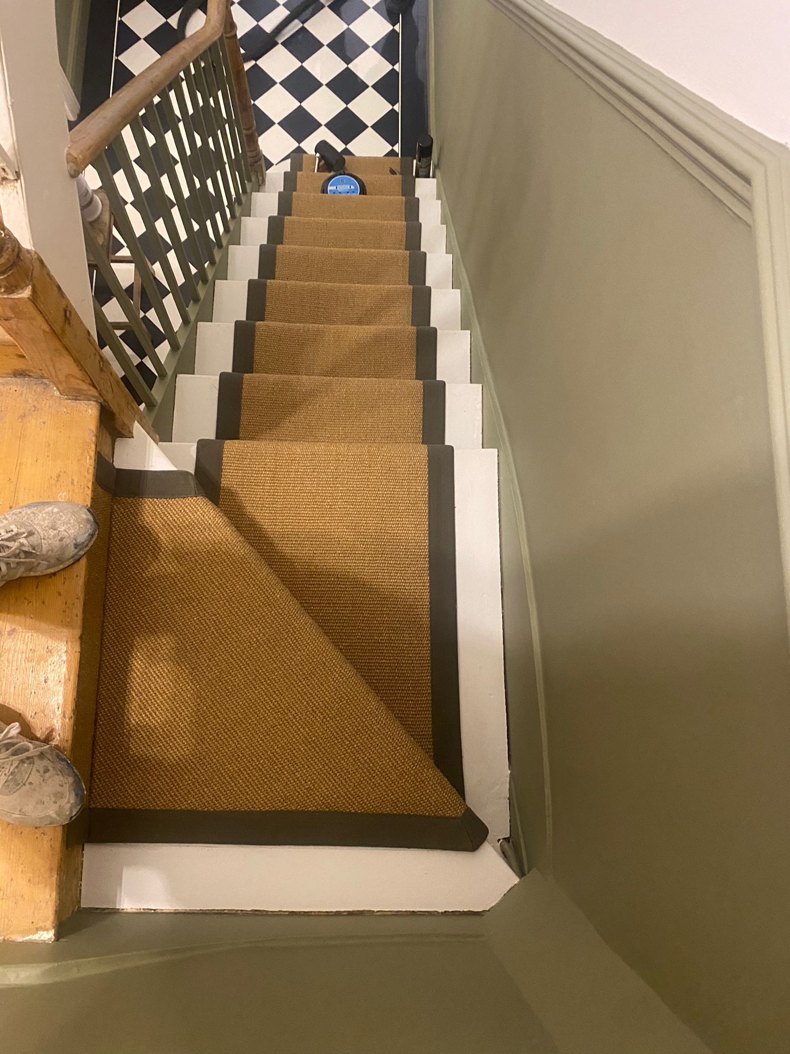 Alternative Flooring Sisal Tweed Tarvie 2401 Installation In Knightsbridge-1
