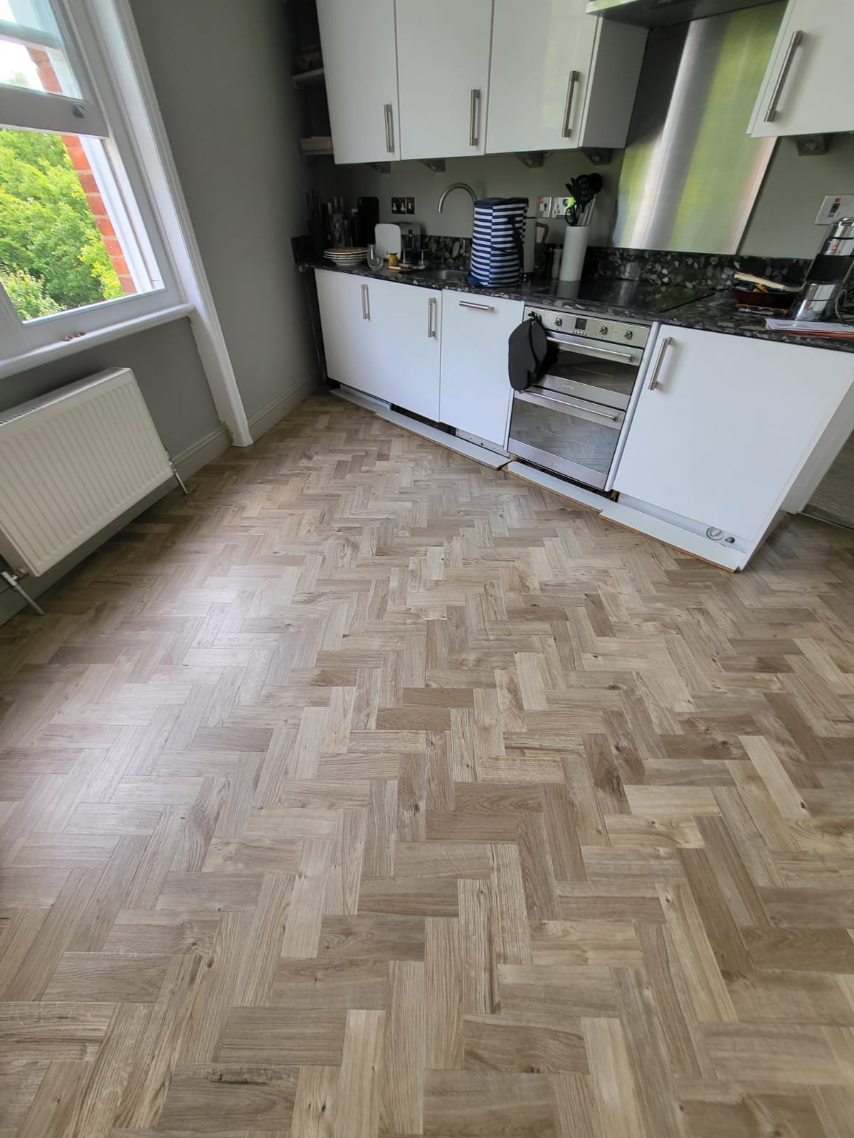 Amtico Spacia Sun Bleached Oak Instalment In Westminster-1