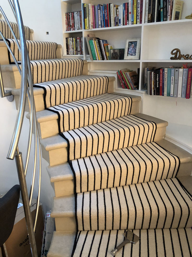 Striped Carpets: Black and White - Guide - Wood Flooring