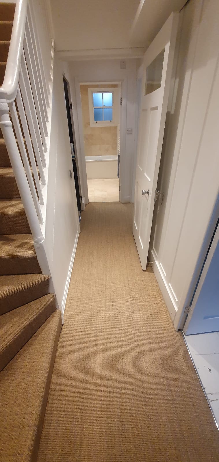 Alternative Flooring Sisal Boucle Brockton installation in Southwark-1
