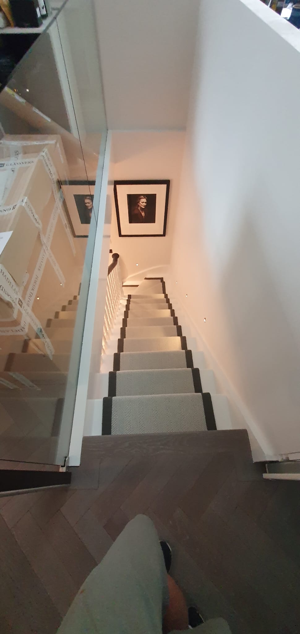 Fibre Carpets Wool Herringbone Chatsworth installation in Paddington-0