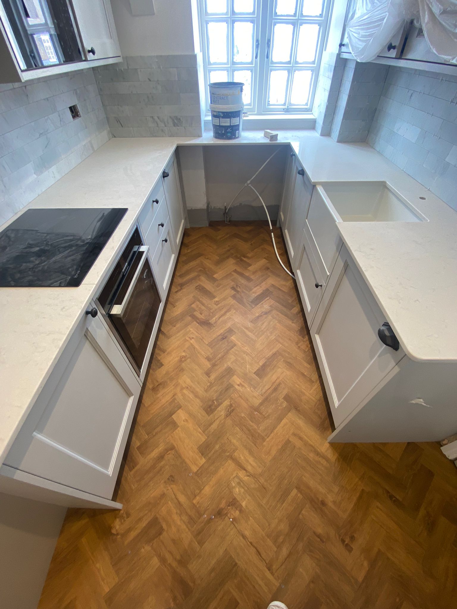 Amtico Form Carved Oak installation in Balham-0