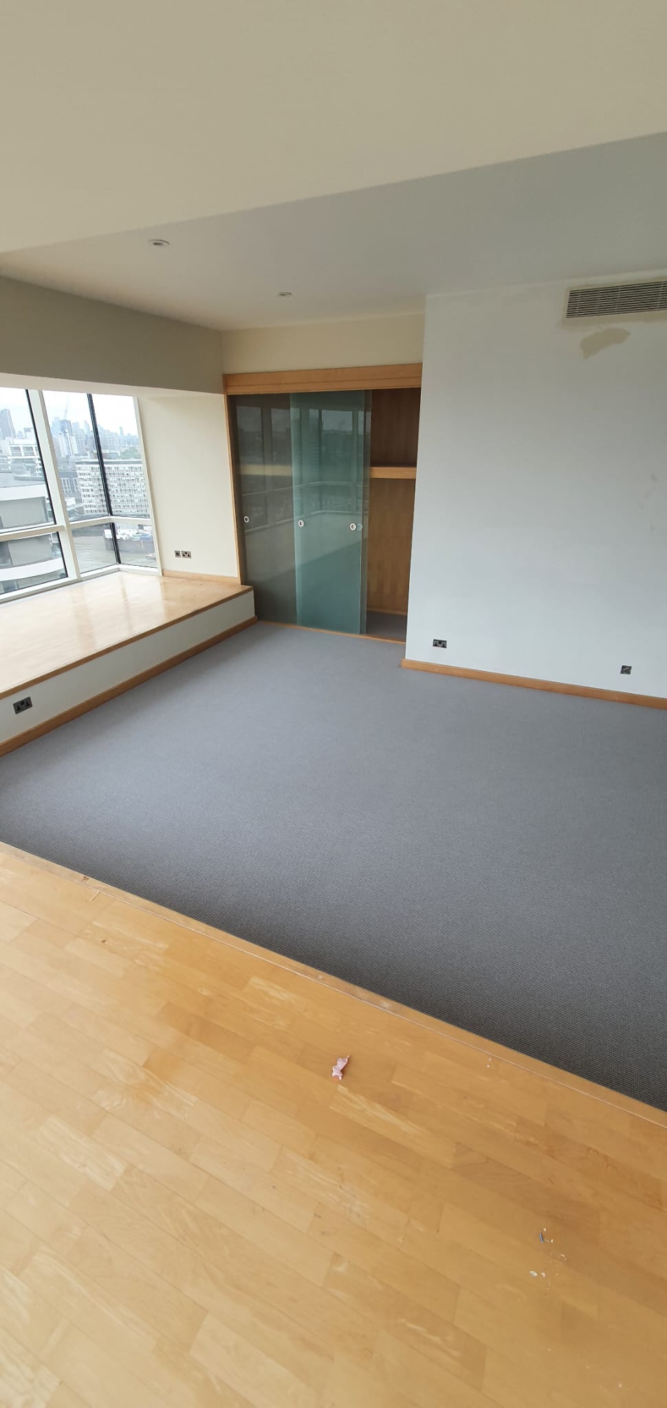 Crucial Trading Grace Blue carpet installation in Balham-0