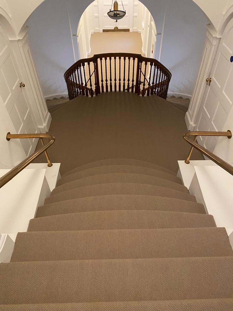 Hammer Carpets Natural Weave 670-23 installation in Richmond-0
