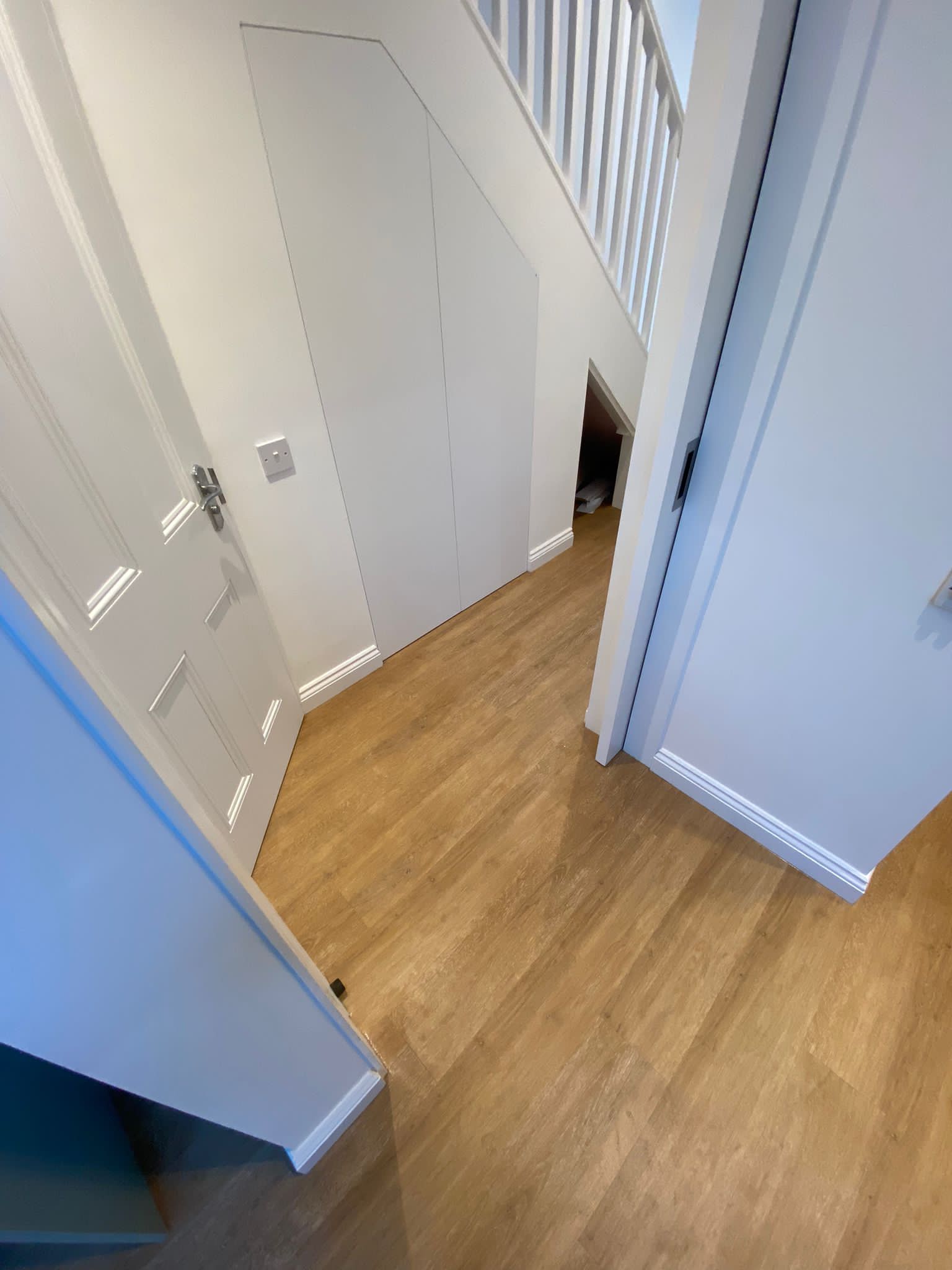 Amtico Spacia Limewood Natural installation in Fulham-1