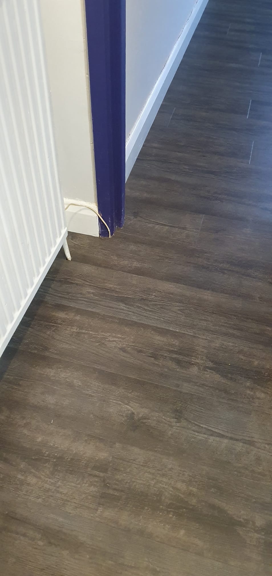 Amtico Spacia Blackened Spa Wood installation in Paddington-0