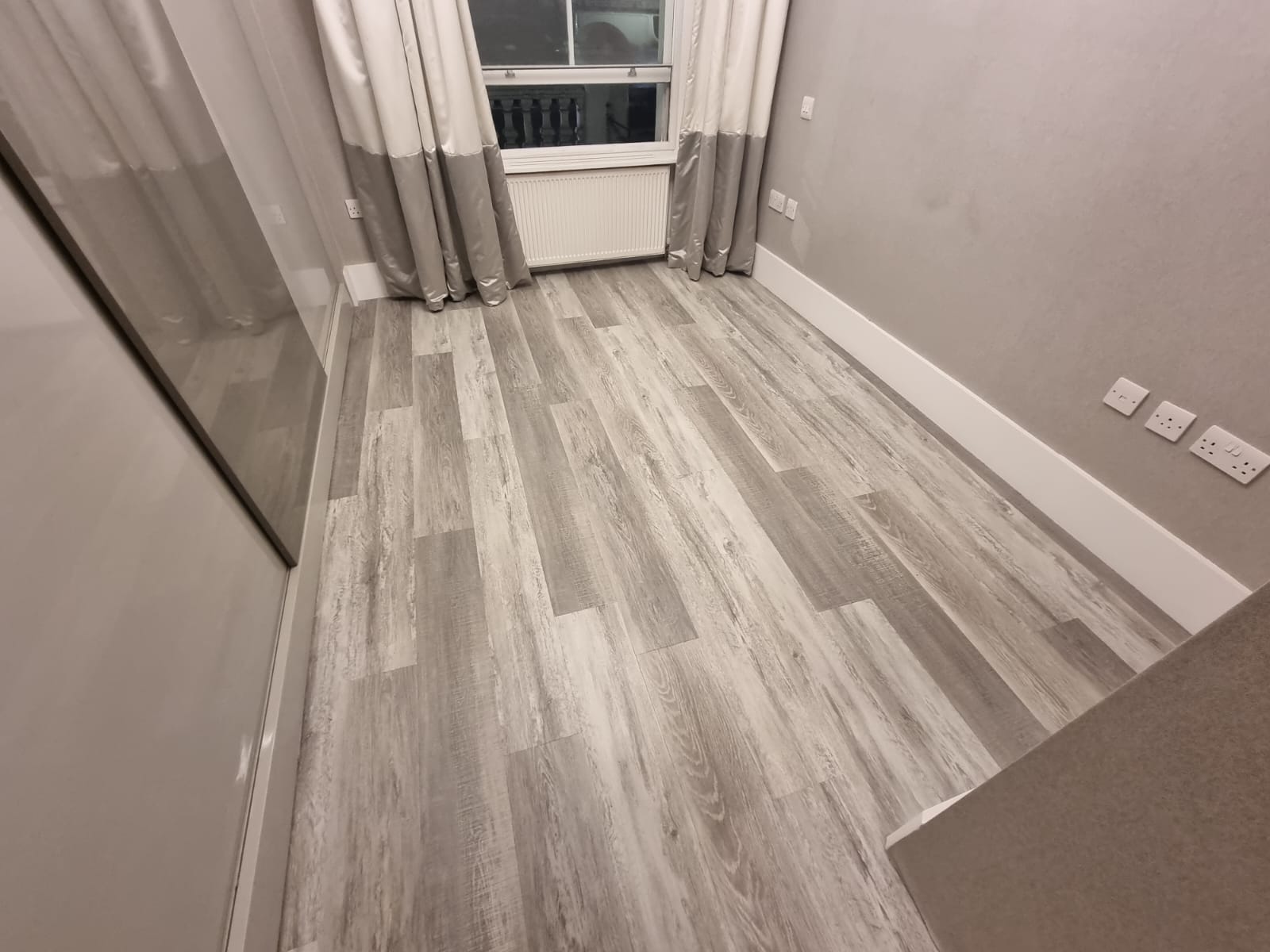 Amtico Spacia Urban Salvaged Timber installation in Mayfair-1