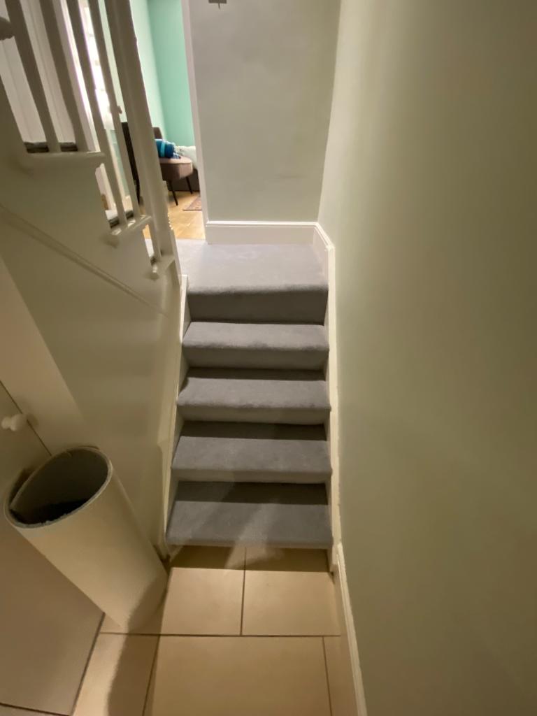 Westex Flooring Ultima Twist Major Gull carpet installation in Southwark-2
