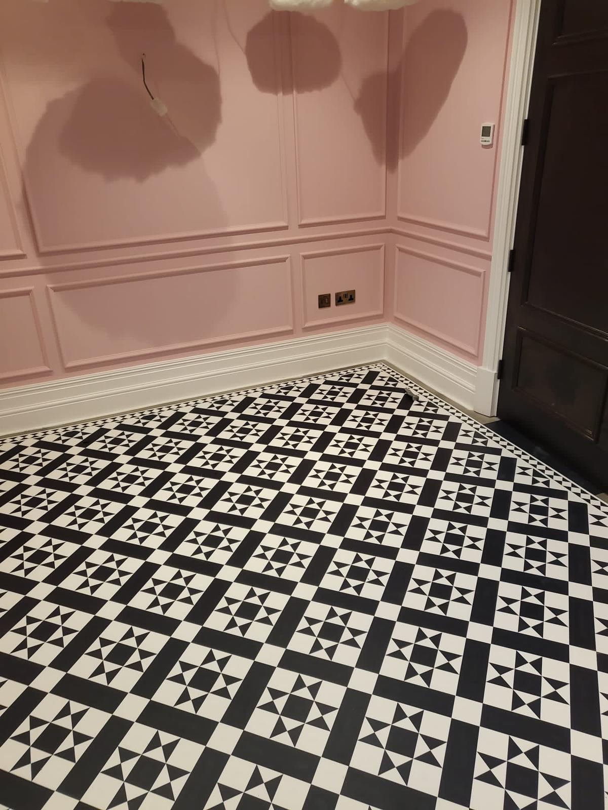 Amtico Signature Decor installation in Docklands-2