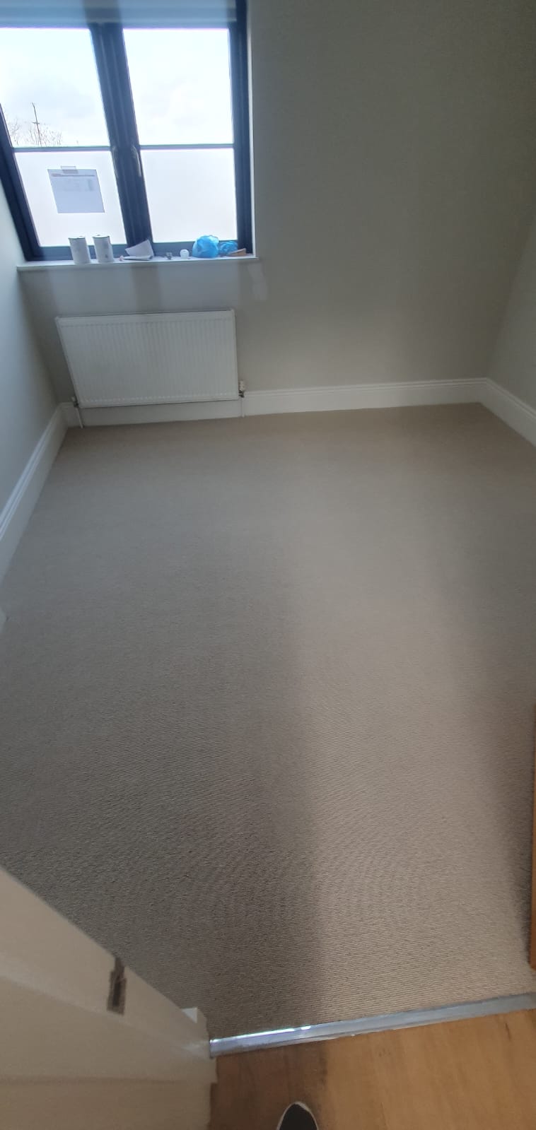 Clarendon Carpets Mayfair Natural installation in Clapham-1