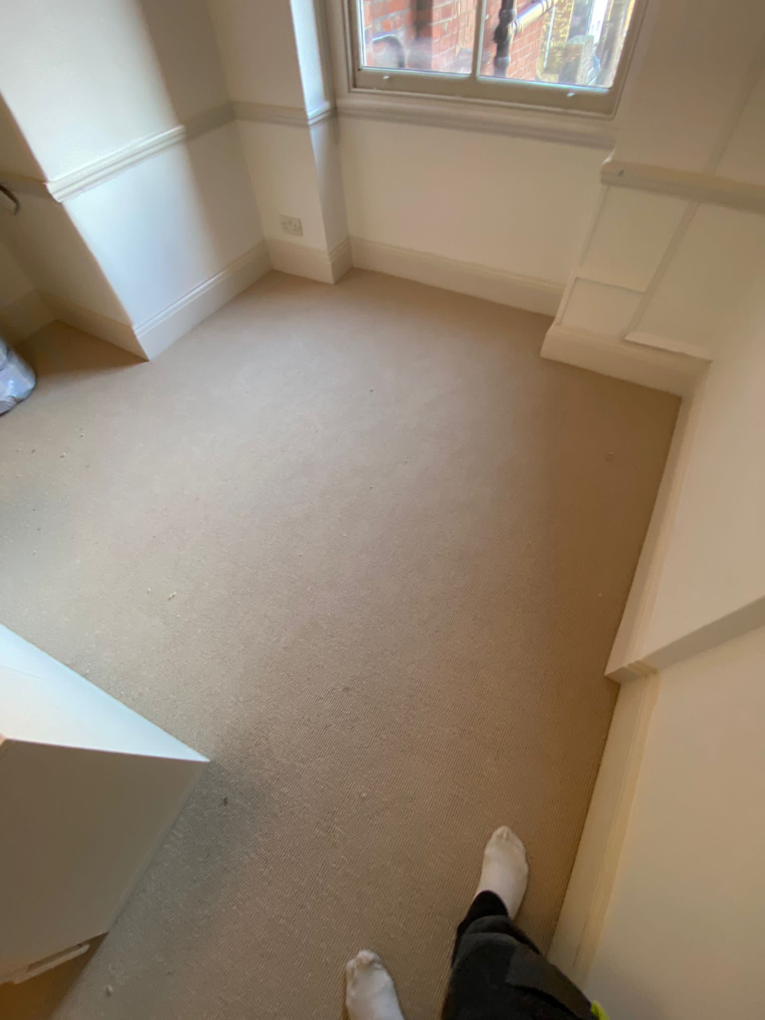 Alternative Flooring Wool Tipple Aurum carpet installation in Clapham-1