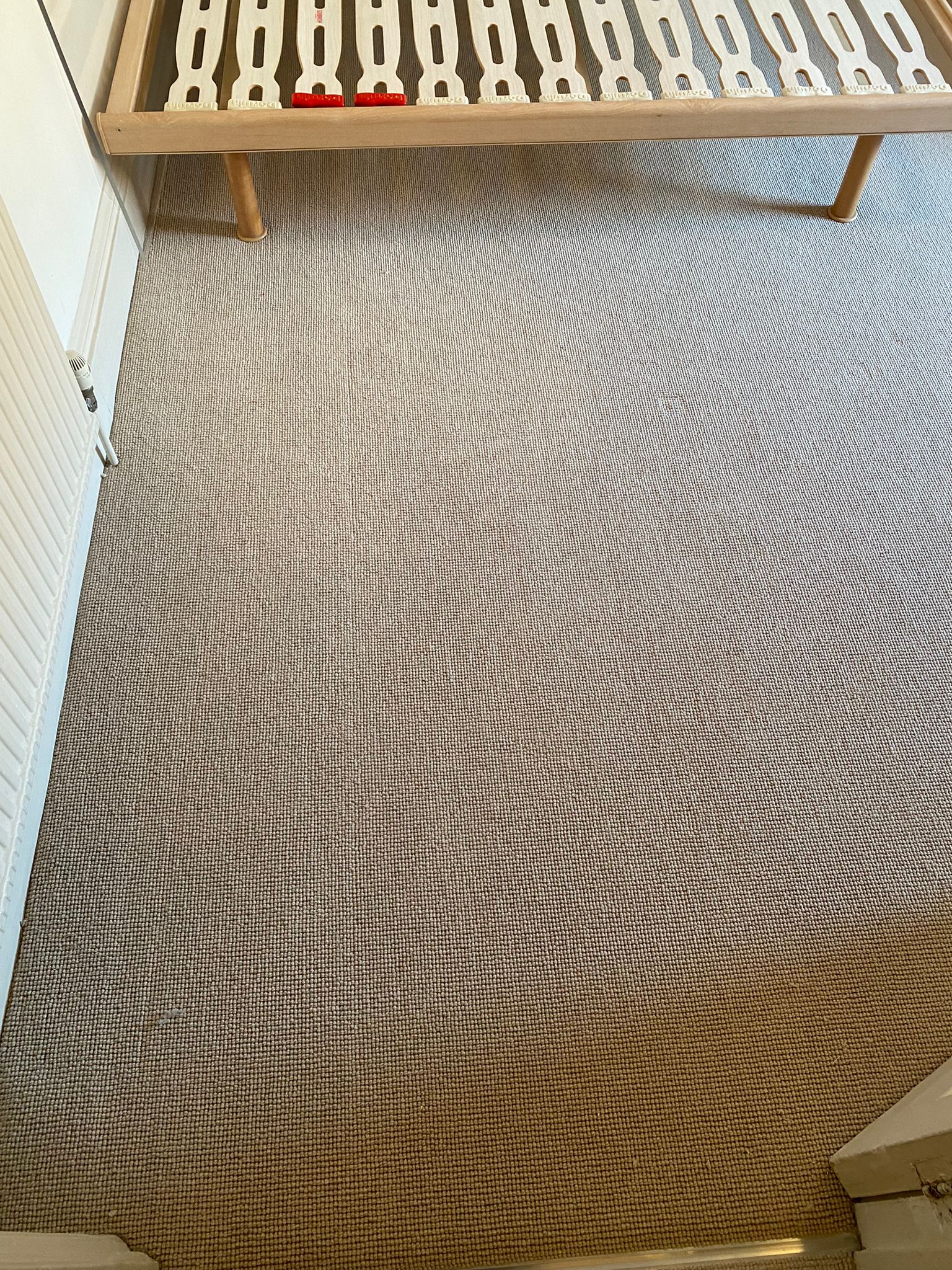 Alternative Flooring Wool Tipple Aurum carpet installation in Clapham-2