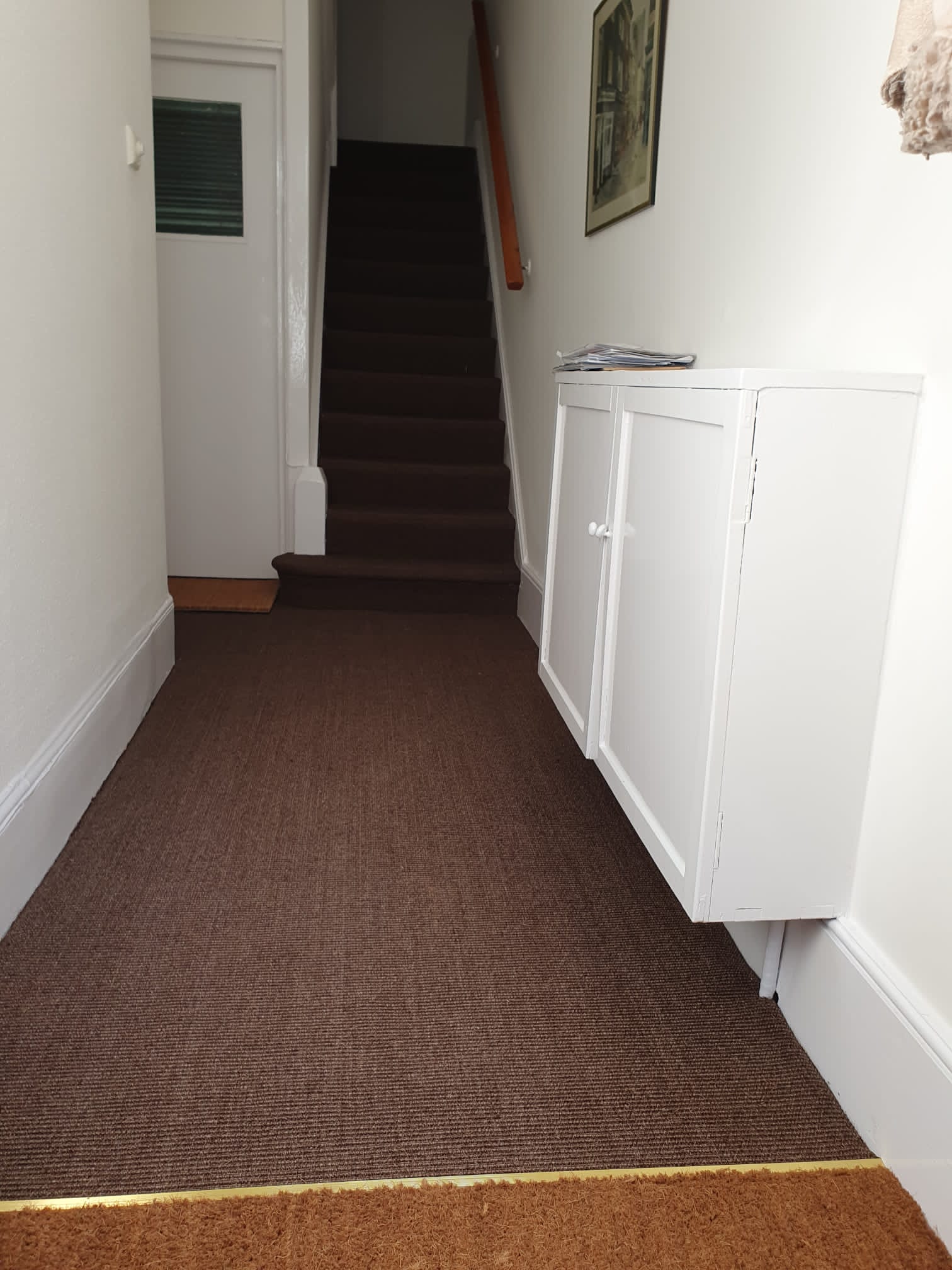 Fibre Flooring Easy Clean Jasper carpet installation in St John's Wood-1