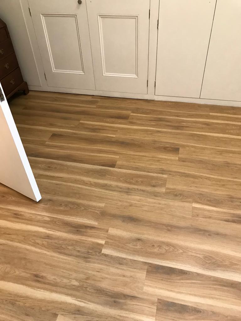 Amtico Spacia Eden Oak installation in Earls Court-0