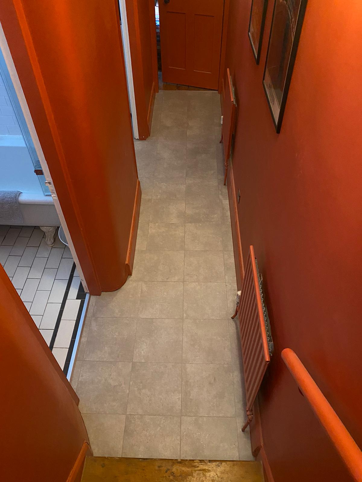 Amtico Spacia Plaza Concrete installation in Kensington-0