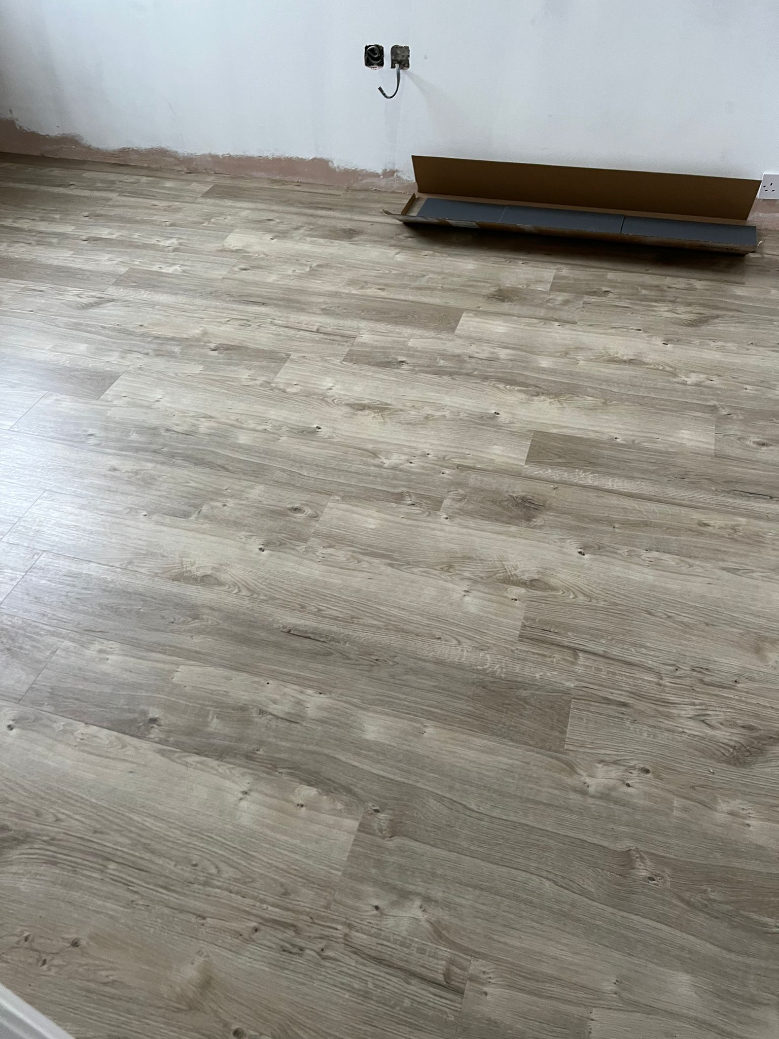 Amtico Spacia Sun Bleached Oak installation in Westminster-1