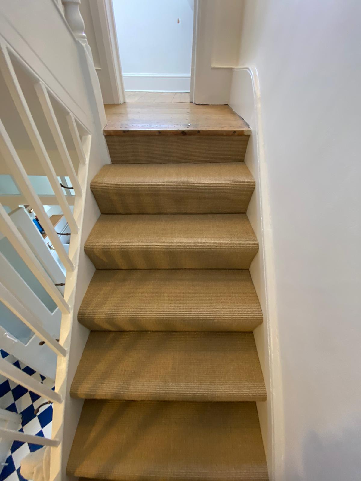 Crucial Trading Sisal Boucle Harmony Light Caramel HB255 installation in Chelsea-1