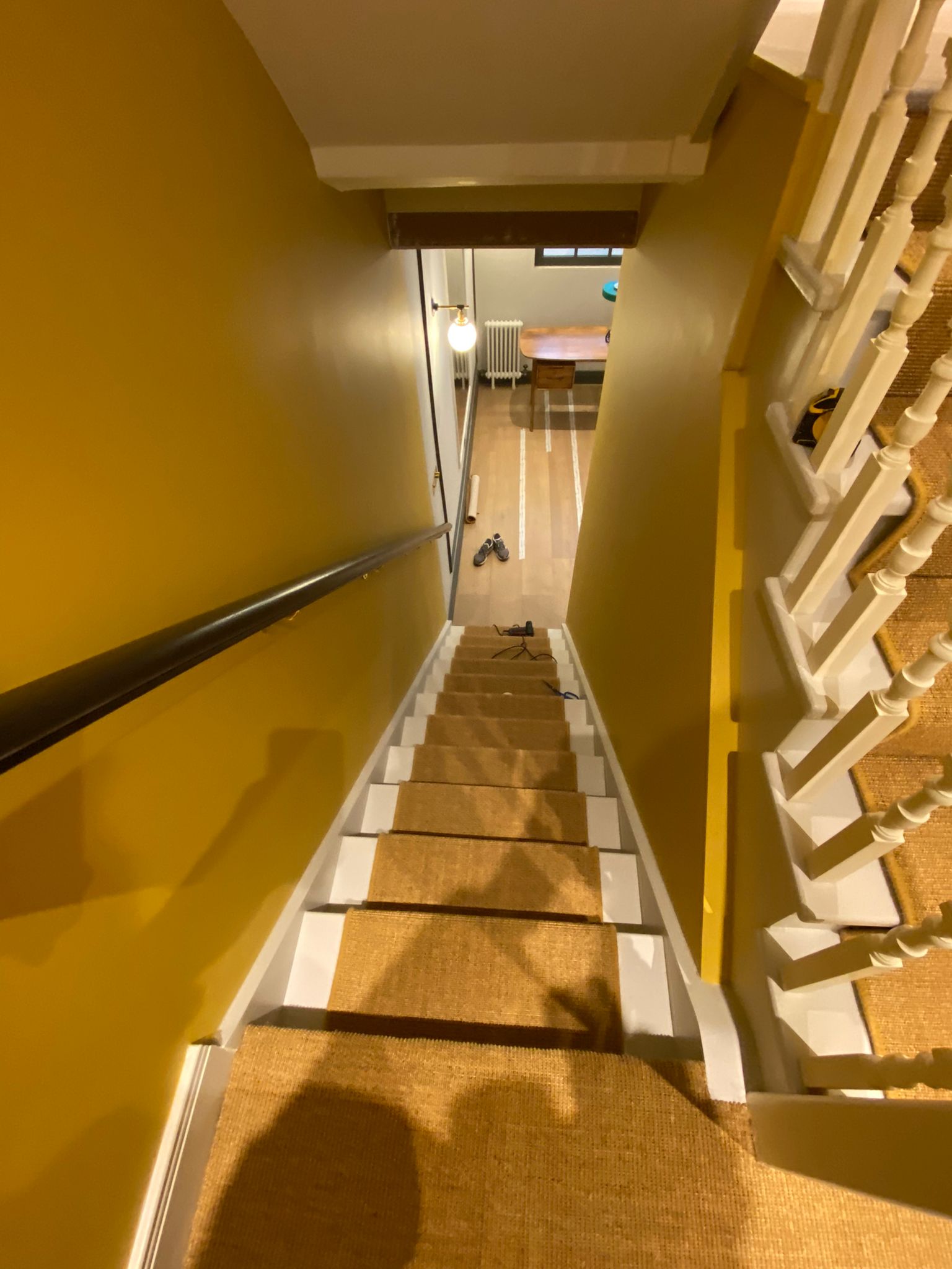 Likewise Floors Sisal Mini Boucle Amber carpet installation in Paddington-1