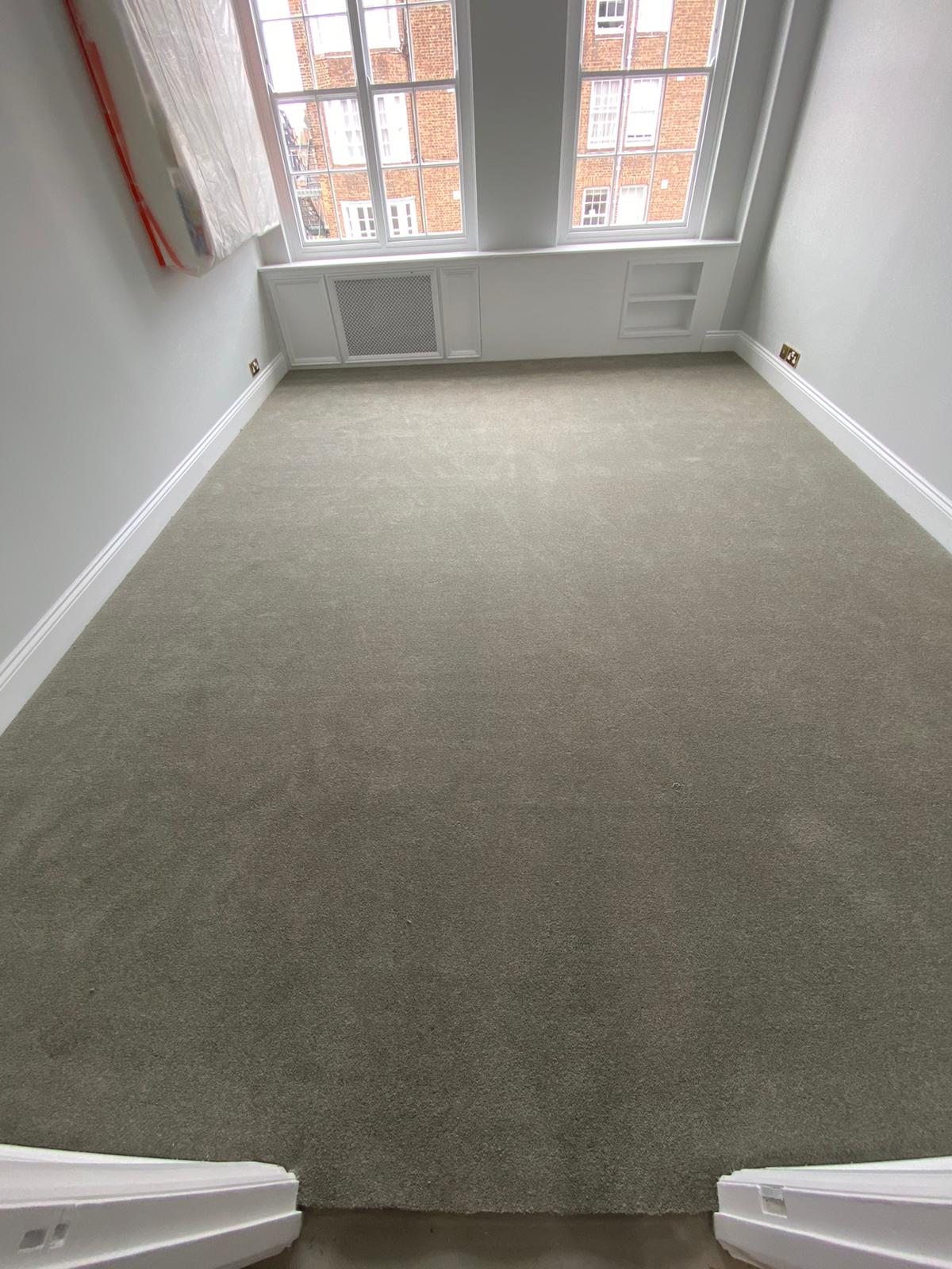 Cormar Carpets Woodlands Heather Elite Mountain Larch installation in Kilburn-1