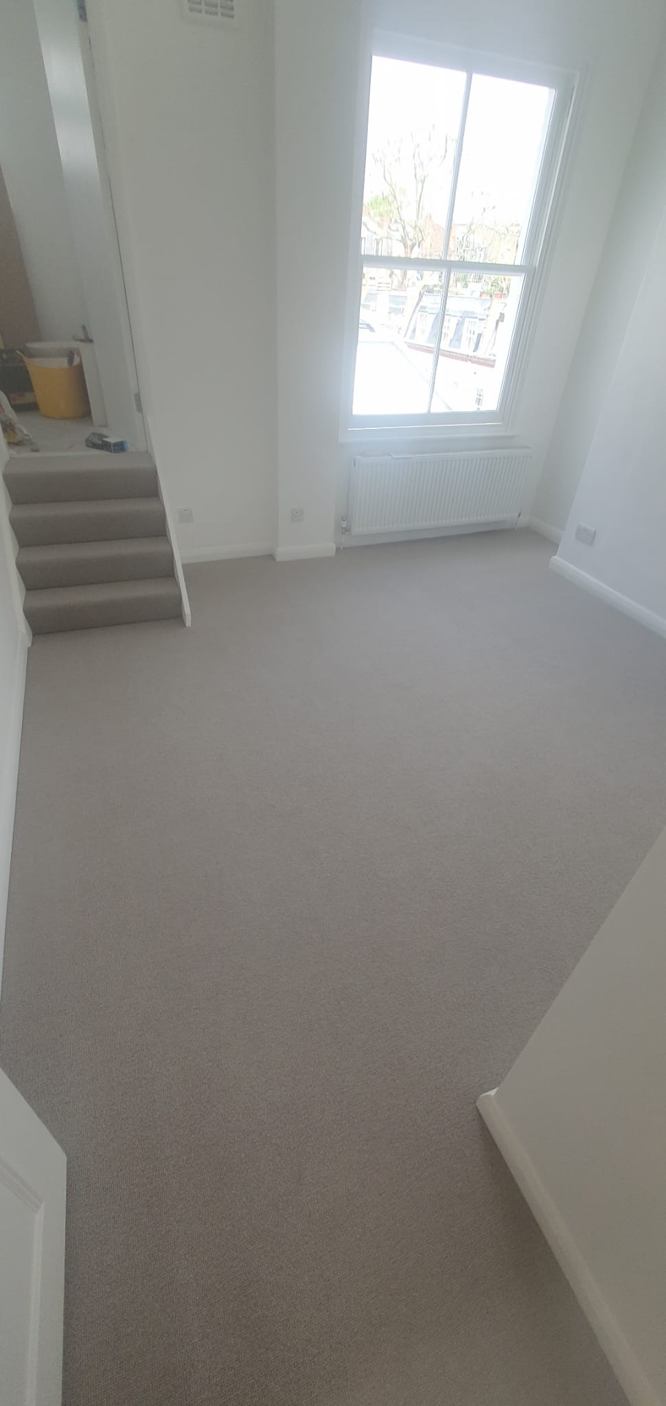 Likewise Floors Notting Hill Clay 145 carpet installation in Chiswick-2