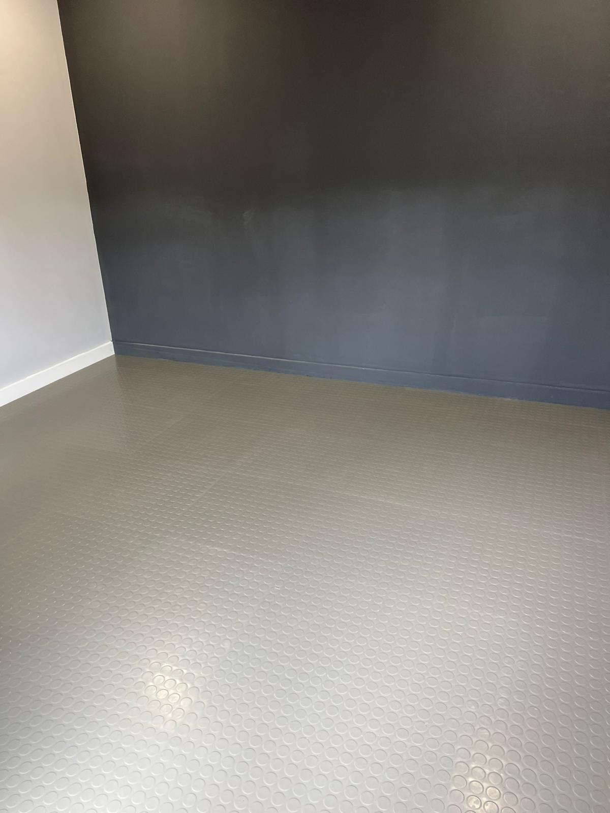 Nora Flooring Norament 0882 rubber flooring intallation in Mayfair-0