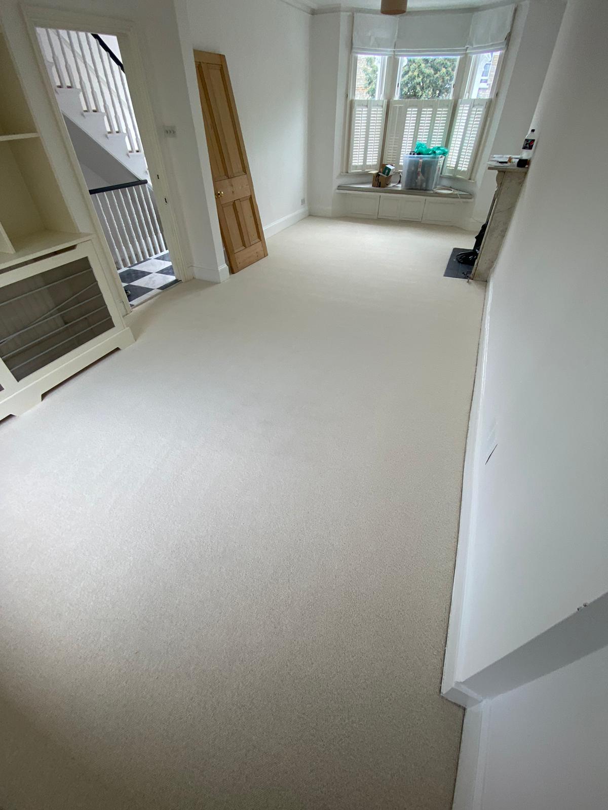 Clarendon Carpets Mayfair Ivory installation in Wandsworth-0