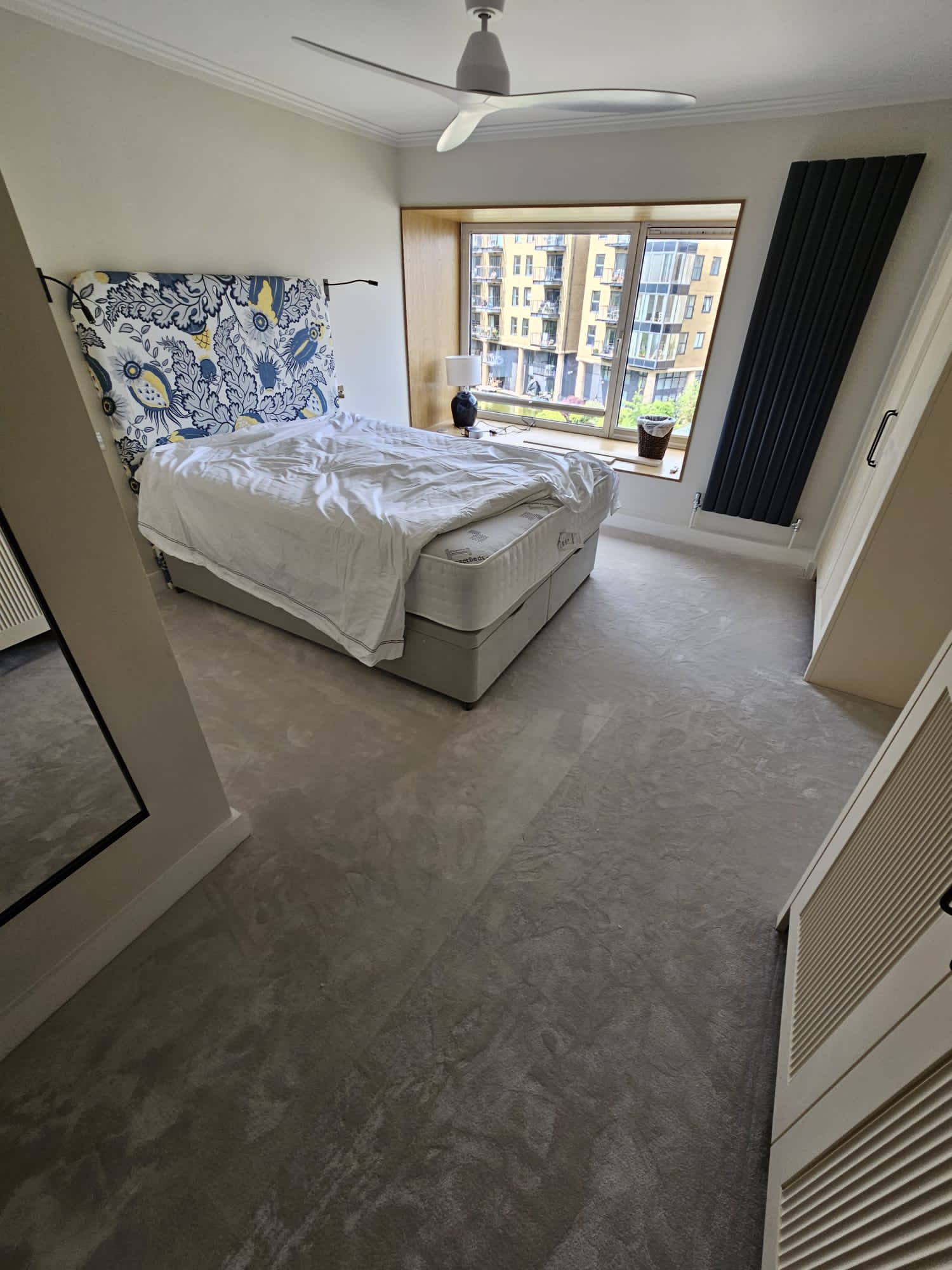 Westex Flooring Silken Velvet Chic Pumice carpet installation in Acton-1