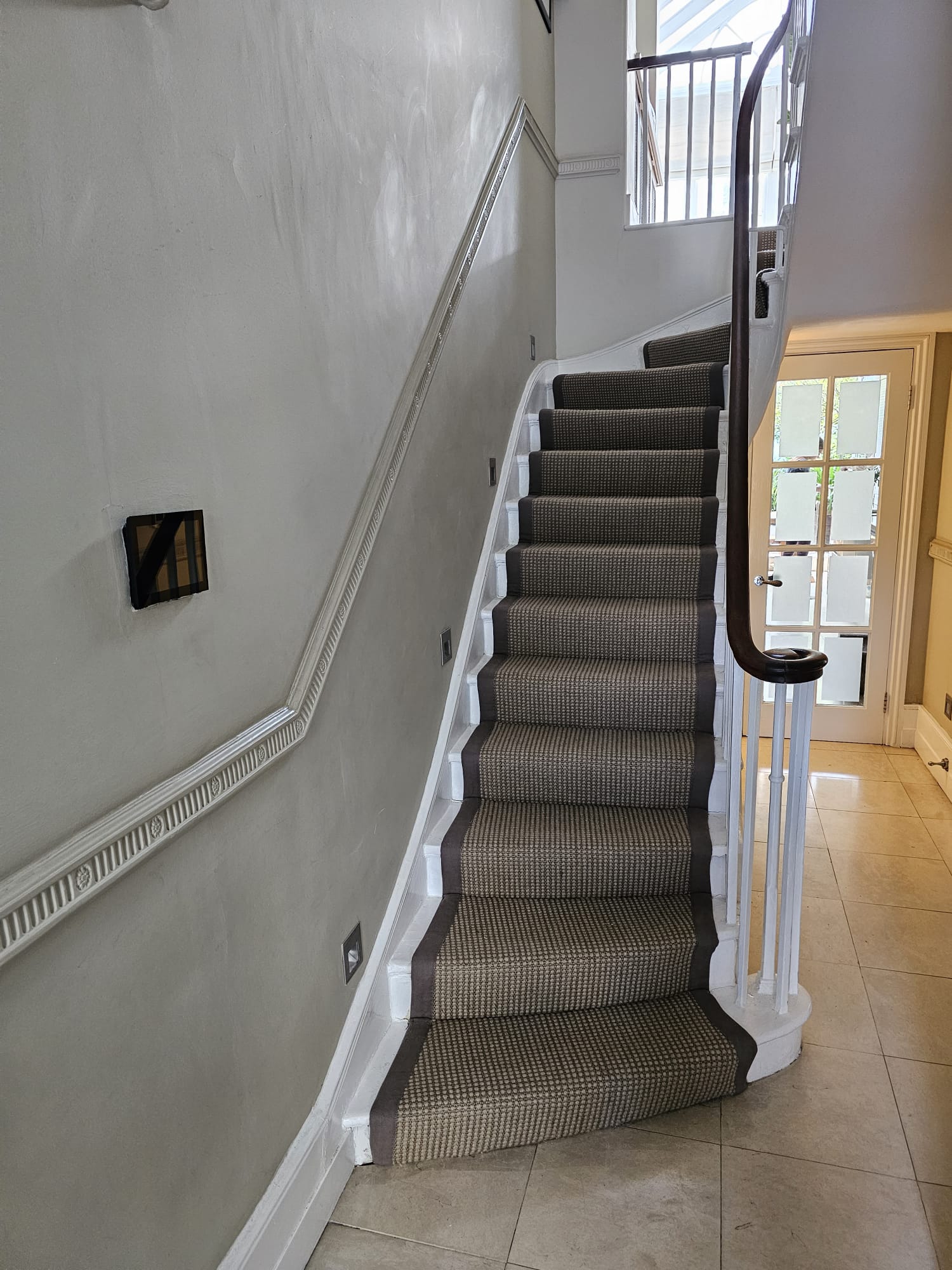 Crucial Trading Sisool Tric Mocha carpet installation in Croydon-1