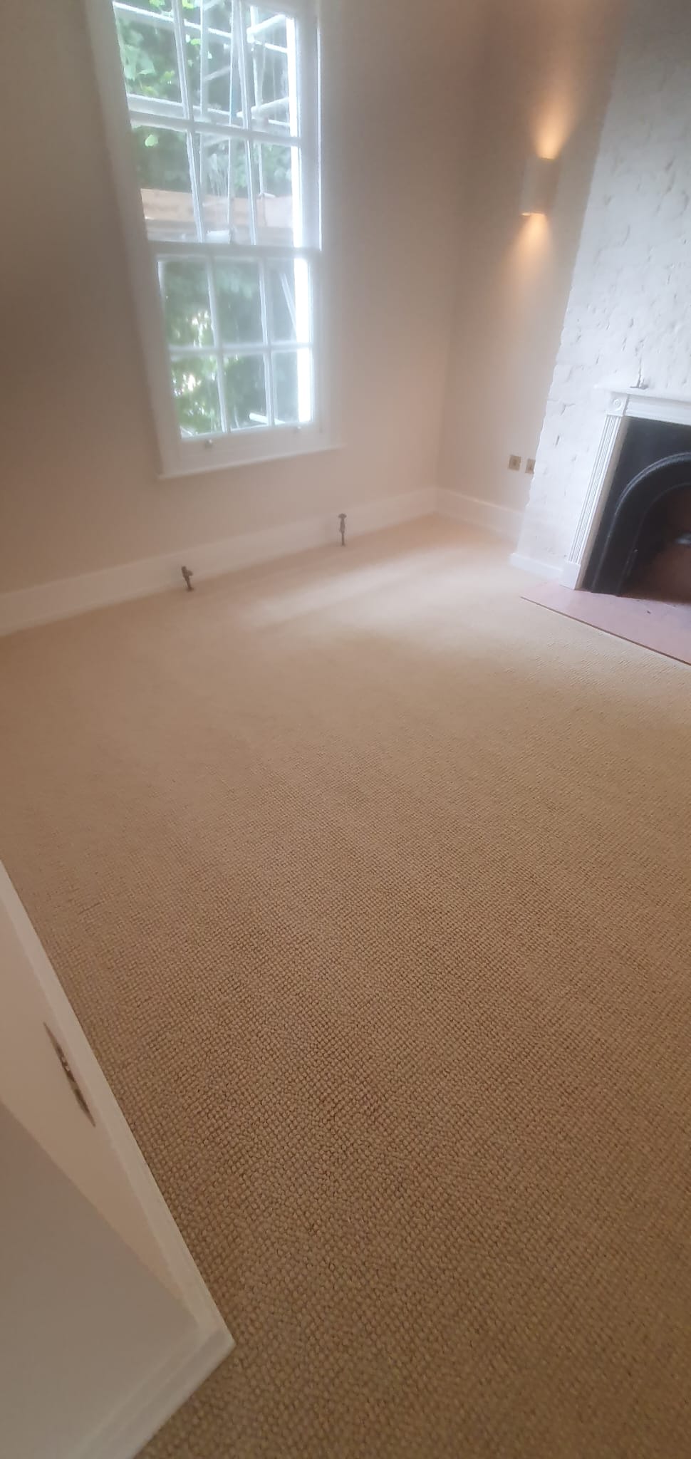 Alternative Flooring Wool Pebble Omaha Shade carpet installation in Farringdon-1